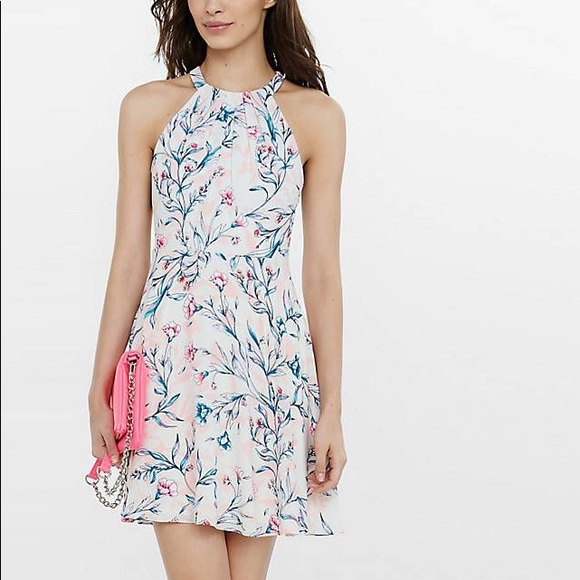 NWT express floral dress - Picture 3 of 3